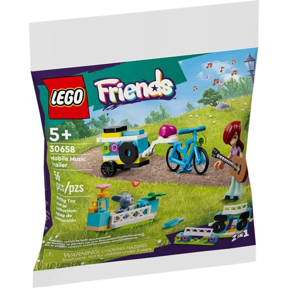 🆕 LEGO Friends Mobile Music Trailer Polybag Set (30658)
